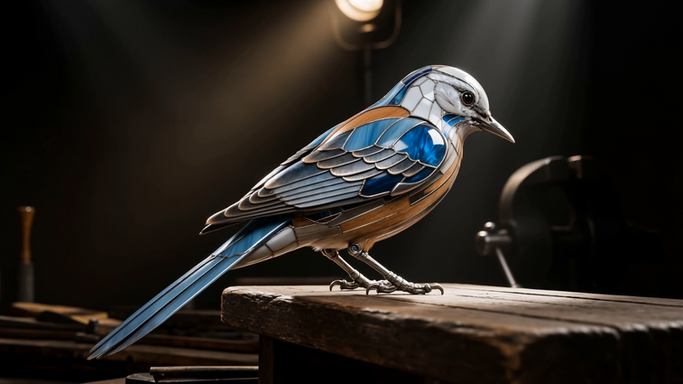 The Wren In Flight Edit